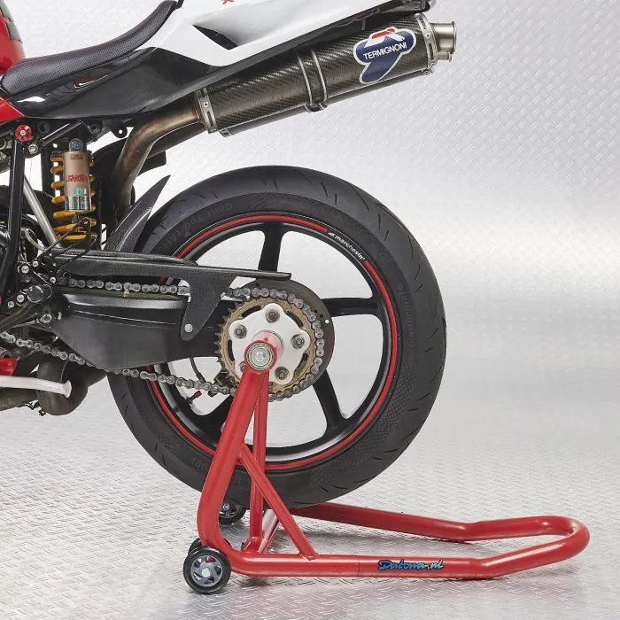 EXTRA STERKE PADDOCKSTAND ENKELZIJDIGE OPHANGING  DUCATI (21,7 EN 25,7 MM)