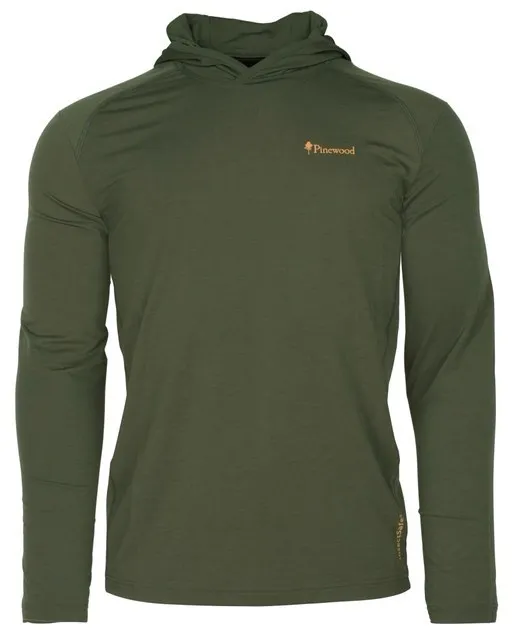 PINEWOOD INSECTSAFE FUNCTION HOODIE  MOSS GREEN
