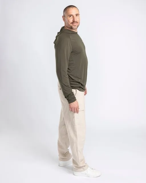 PINEWOOD INSECTSAFE FUNCTION HOODIE  MOSS GREEN