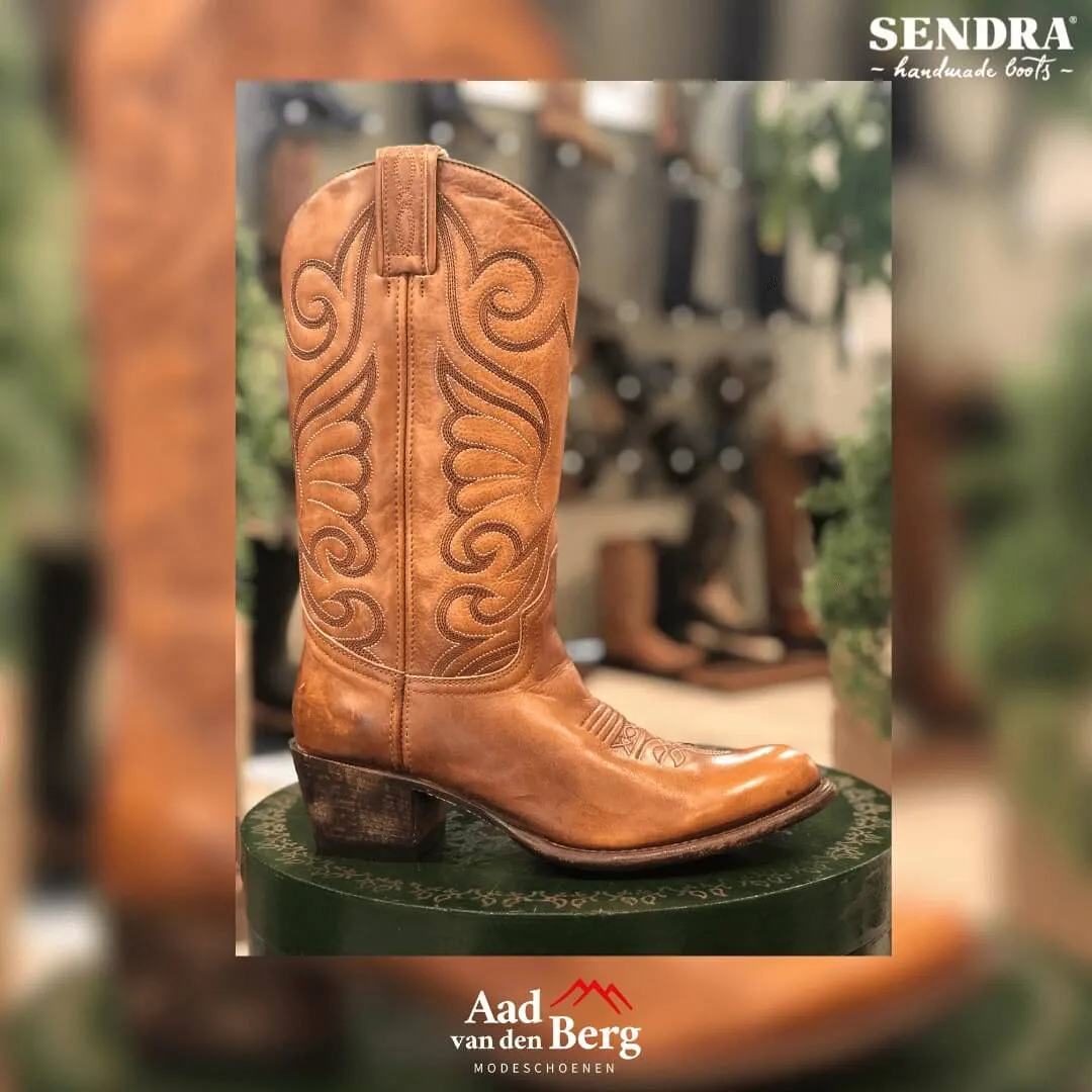 Sendra Damesschoenen Laarzen bruin