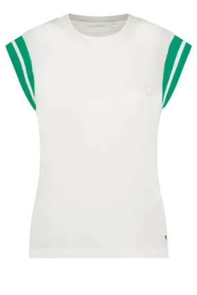 Stripe Tank Workout Top Dames