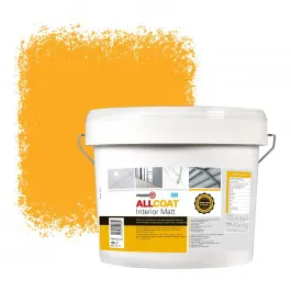 ZINSSER ALLCOAT INTERIOR MUURVERF RAL 1033 DAHLIAGEEL  10 LITER