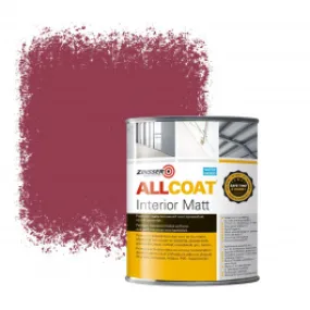 Zinsser Allcoat Interior Muurverf RAL 4002 Roodviolet - 1 liter