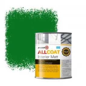 Zinsser Allcoat Interior Muurverf RAL 6002 Loofgroen - 1 liter