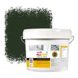ZINSSER ALLCOAT INTERIOR MUURVERF RAL 6007 FLESSENGROEN  10 LITER