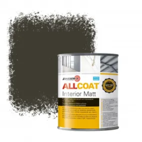 Zinsser Allcoat Interior Muurverf RAL 6022 Bruin olijfgroen - 1 liter