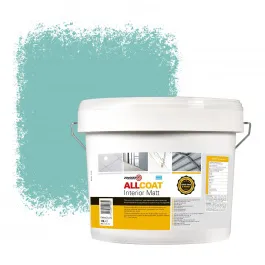 ZINSSER ALLCOAT INTERIOR MUURVERF RAL 6027 LICHTGROEN  10 LITER