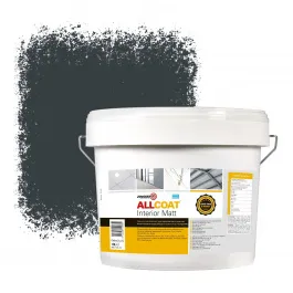 ZINSSER ALLCOAT INTERIOR MUURVERF RAL 7016 ANTRACIETGRIJS  10 LITER