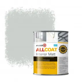 Zinsser Allcoat Interior Muurverf RAL 7035 Lichtgrijs - 1 liter